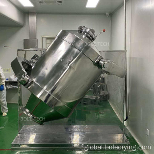 Milk Powder Blending Machine Industrial Powder 3D Mixer Three Dimensional Mixing Machine Supplier